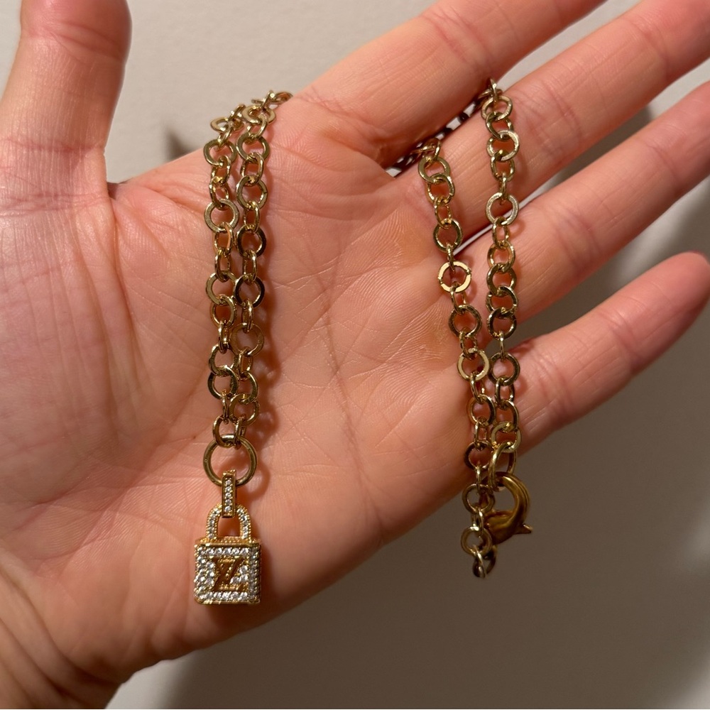 Louis Vuitton Lock Necklace